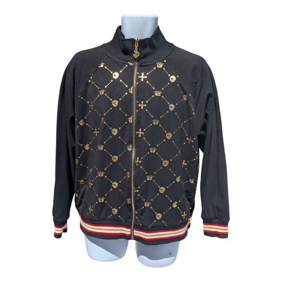 ROCAWEAR Unisex Track Jacket 90s Hip Hop Street Wear Unisex Reversible 2XL Kids - Picture 5 of 12